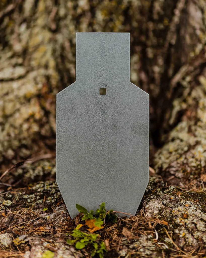 Reduced C Zone AR500 Target Plate - AR500 Gong | TA Targets